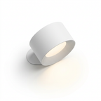 White wall lamp on a white background